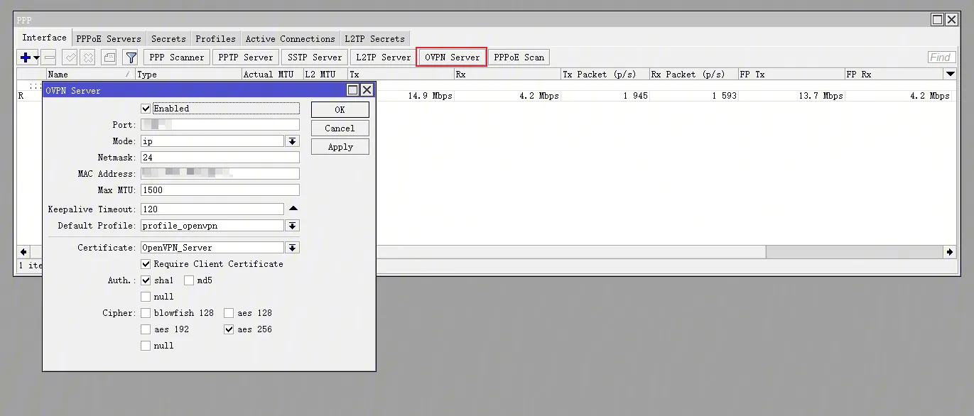 OpenVPN 服务配置